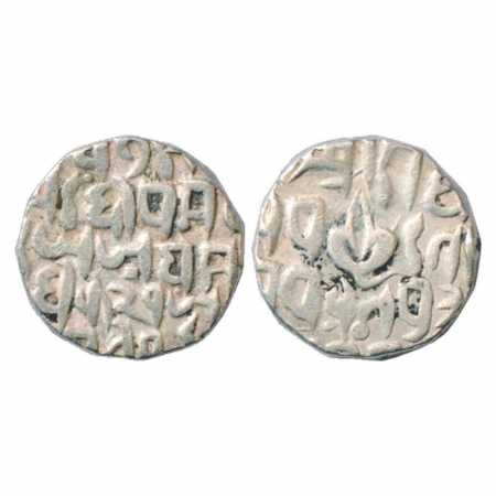 Gwalior, Ajit Singh (1819-1857 AD), Silver Rupee, struck at Bajranggarh Mint, ND (1827-186
