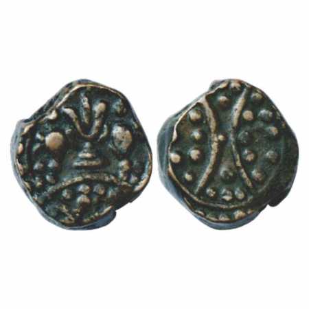 Hyderabad Feudatories State, Bahri Shorapur, Copper Paisa, ND, KM C63. Very Fine+, Very Sc