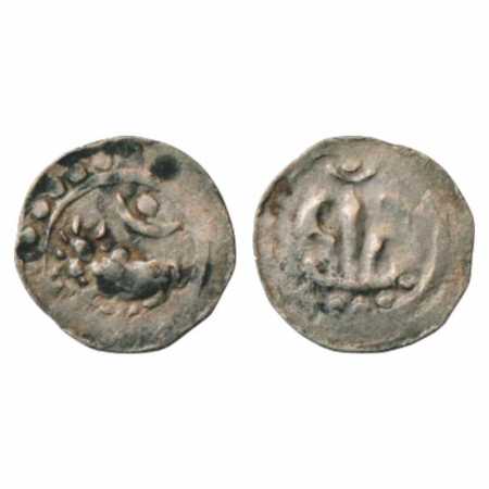 Chandra Kings of Eastern Bangladesh and Arakan, Silver One-tenth Unit of uninscribed type,