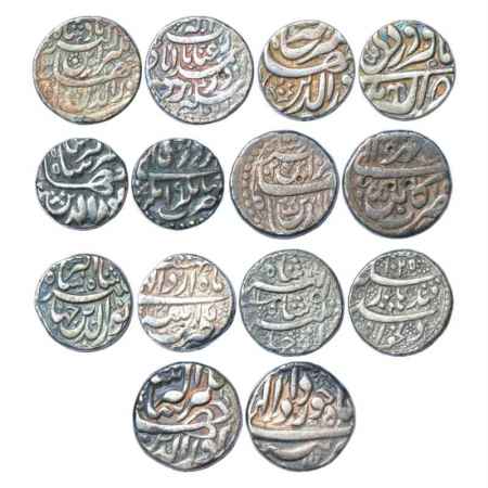 Jahangir (1605-1627 AD), Silver Rupee (7), Ahmadabad Mint, 'Inayat' Couplet, AH 1026/RY 13