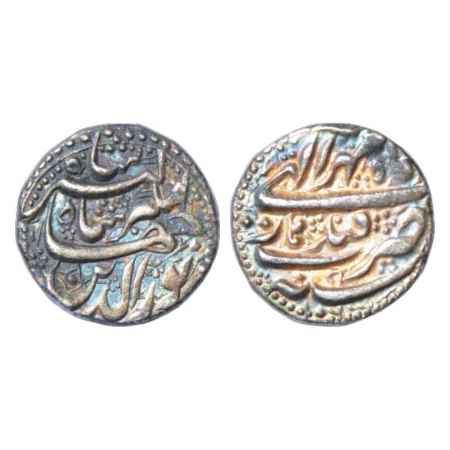 Jahangir (1605-1627 AD), Silver Rupee, Qandhar Mint, Mihr, RY 9?, KM 145.13. Very Fine+, V