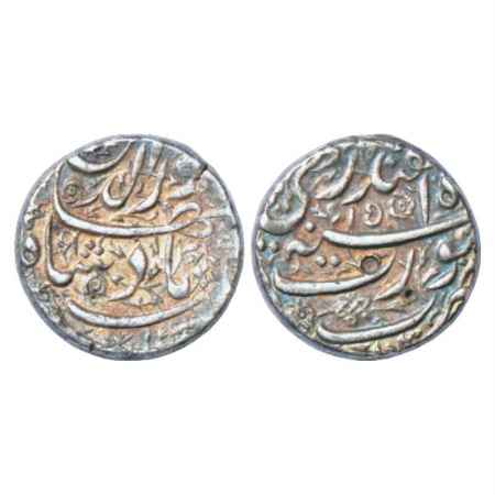 Jahangir (1605-1627 AD), Silver Rupee, Surat Mint, Isfandarmuz, AH 1030/RY 15, KM 145.15. 