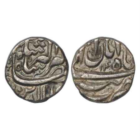 Jahangir (1605-1627 AD), Silver Rupee, Tatta Mint, Aban, AH 1028/RY 14, KM 145.17. Very Fi
