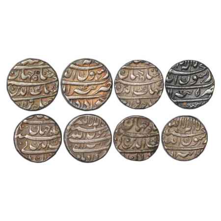Shah Jahan (1628-1658 AD), Silver Rupee (4), Tatta Mint, Khurdad, AH 104x/RY 4, Shahrewar,