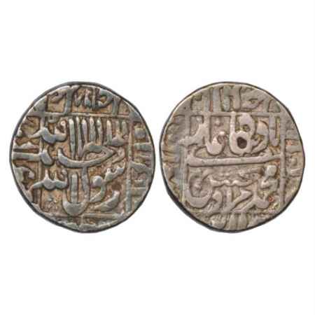Murad Bakhsh (1658 AD), Silver Rupee, Surat Mint, AH 1068, KM 272.3. Very Fine, Very Scarc