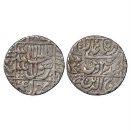 Murad Bakhsh (1658 AD), Silver Rupee, Surat Mint, KM 272.3. Very Fine+, Rare.