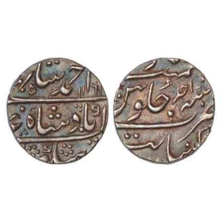 Ahmad Shah Bahadur (1748-1754 AD), Silver Rupee, Khambayat Mint, AH 1161/RY Ahd, KM 446.30