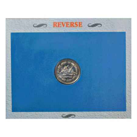 1992, Quit India Movement, UNC set of single coin, 10 Rupees, Bombay Mint, RB 167.