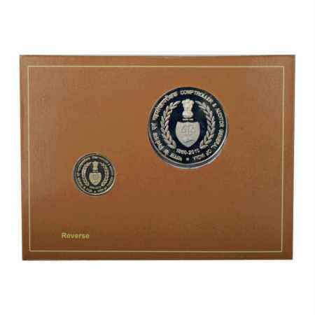 2011, 150 Years of Comptroller & Auditor General of India, Proof set of 2 coins, 150 Rupee