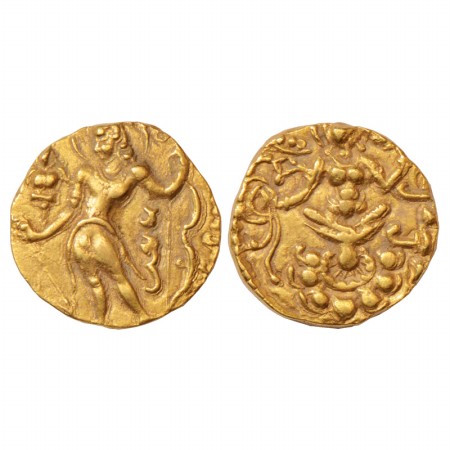 Gupta Empire, Chandra Gupta II (375-415 AD), Gold Dinar of 'Archer' type, Altekar Class I,