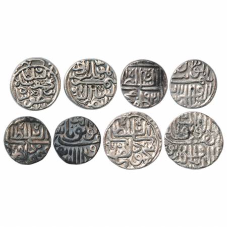Sultans of Gujarat, Silver Tanka (4), Shams al-Din Muzaffar II (1511-1525 AD), Mustafabad 