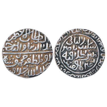 Sultans of Malwa, Ala-al-din Mahmud Shah I (1436-1469 AD), Silver Tanka, Hadrat Shadiabad 