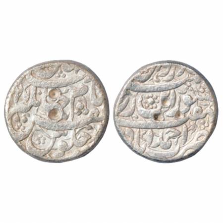 Jahangir (1605-1627 AD), Silver Rupee, Ahmadabad Mint, 'Kishwar' Couplet, AH 1027, KM 149.