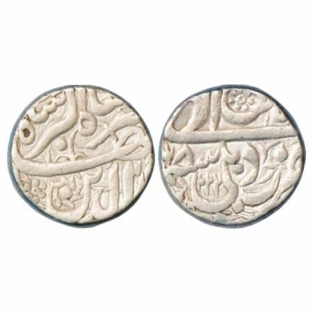 Jahangir (1605-1627 AD), Silver Rupee, Delhi Mint, Bahman?, AH 1022/RY 8, KM 145.6. Very F
