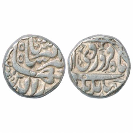 Jahangir (1605-1627 AD), Silver Rupee, Jahangirnagar Mint, Farwardin, KM 145.7. Very Fine,