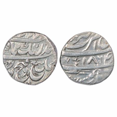 Sikh Empire, Silver Rupee, Early Gobindshahi, Amritsar Mint, year VS 1864 (1807 AD), extra