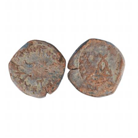 Western Kshatrapas, Karddamaka Dynasty, Lead Unit of Chashtana, similar to Jha & Rajgor 23