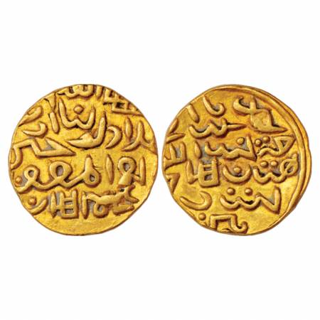 Sultans of Bengal, Ala al-Din Husain Shah (1493-1519 AD), Gold Tanka imitating the 'Victor