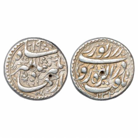 Jahangir (1605-1627 AD), Silver Rupee, Agra Mint, 'Yaft' couplet, AH 1034/RY 19, KM 149.1.
