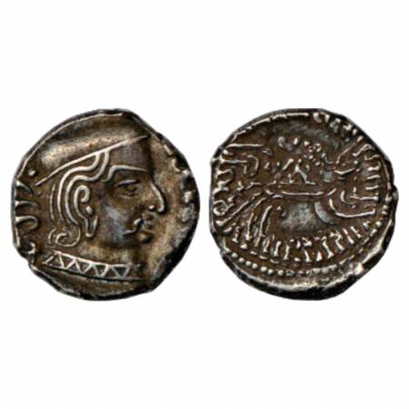 Western Kshatrapas, Mahakshatrapa Vijayasena (239-250 AD), Silver Drachm, dated SE16(5), J