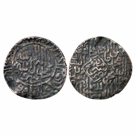 Shaybanid Dynasty, Muhammad Shaybani Khan, Silver Shahrukhi, Shirmard Balkh Mint, AH91(2?)