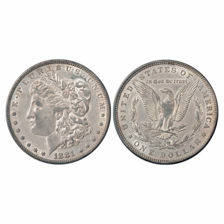 United States of America, Silver Morgan Dollar, 26.73g. 1881, KM 110. Very Fine+, Scarce.