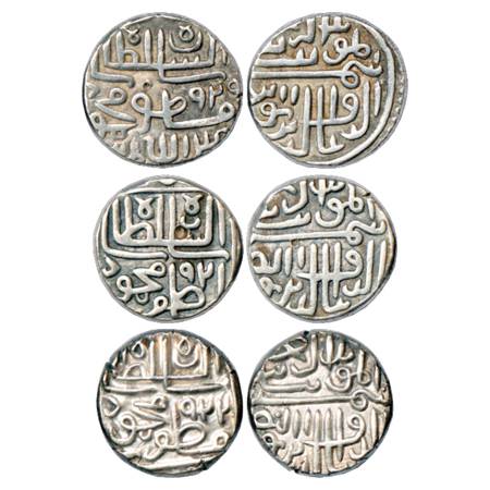 Sultans of Gujarat, Shams al-din Muzaffar II (1511-1525 AD), Silver Tanka (3), AH 929, G&G