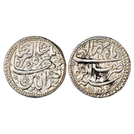 Jahangir (1605-1627 AD), Silver Rupee, Agra Mint, Mihr, AH 1024/RY 10, KM 145.1. A superb 