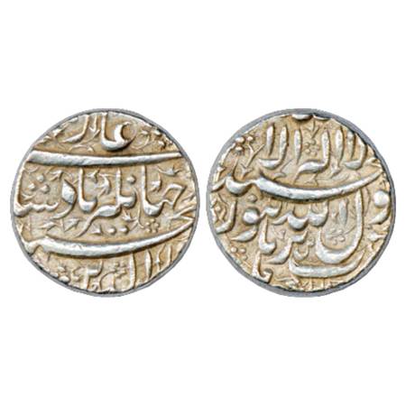 Jahangir (1605-1627 AD), Silver Rupee, Burhanpur Mint, AH 101x, KM 145.5. Very Fine+, Very