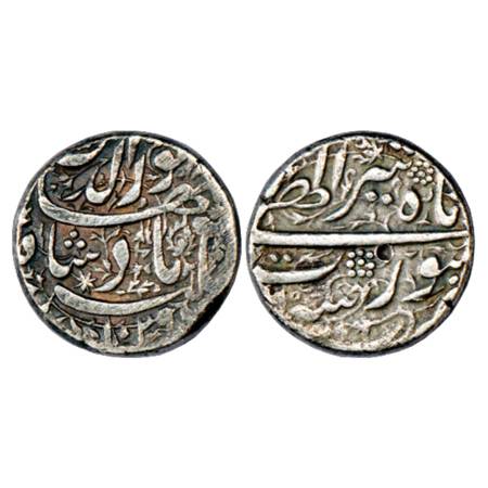 Jahangir (1605-1627 AD), Silver Rupee, Surat Mint, Tir, AH 1029/RY 15, KM 145.15. A few li