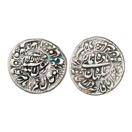 Shah Jahan (1628-1658 AD), Silver Rupee, Dar ul-Khilafat Akbarabad Mint, AH 1068/RY 32, bo