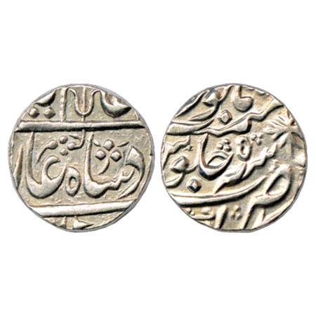 Maratha Confederacy, Silver Rupee, Kora Mint, in the name of Shah Alam II, RY5, Trisul Min