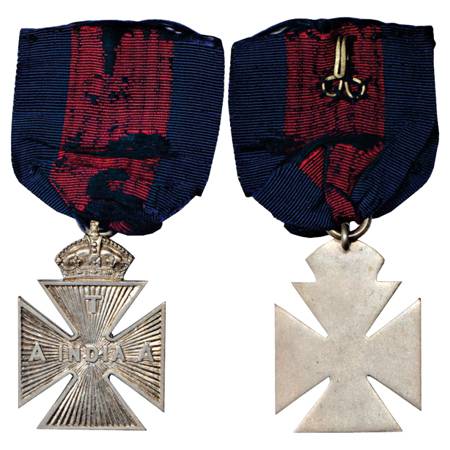 Army Temperance Medal , Silver, being awarded for the orders and Medals Research Society. 