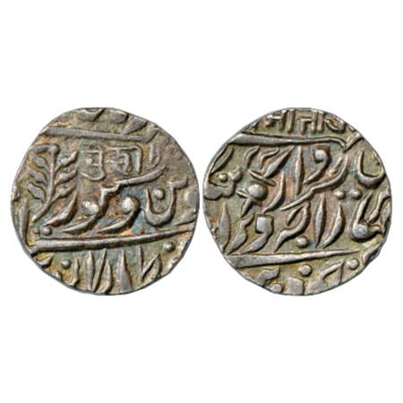 Jodhpur, Sardar Singh (1895-1911 AD), Silver ½ Rupee, Jodhpur Mint, in the name of Queen V