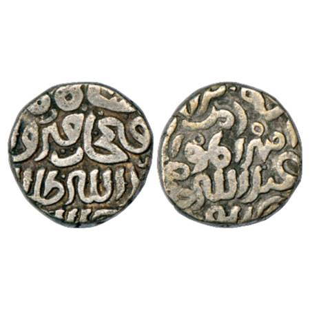 Sultans of Delhi, Tughlaqs, Fath Khan as heir apparent (1359-60 AD), Billon Tanka, ND, G&G