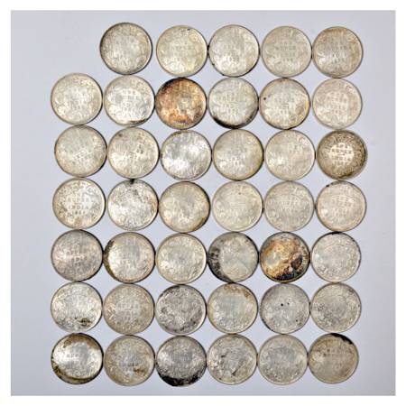 British India, Victoria Queen/Empress, Silver Rupee (41), Various dates and Verities. (41 