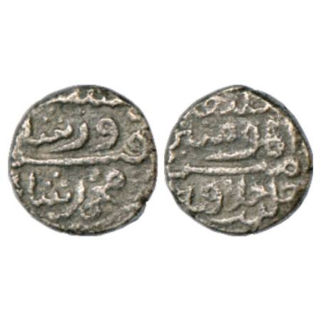 Sultans of Delhi, Tughlaqs, Muhammad bin Firuz (1390-1392/3 AD), Billon ¼ Tanka, NM, ND, u