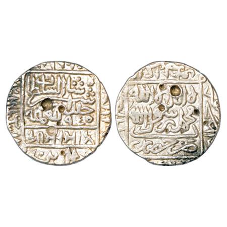 Sultans of Delhi, Suris, Sher Shah (1538-1545 AD), Silver Rupee, Hisar Mint, AH 950, G&G D