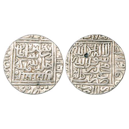 Sultans of Delhi, Suris, Sher Shah (1538-1545 AD), Silver Rupee, Kalpi Mint, AH 950, G&G D