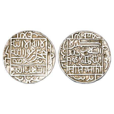 Sultans of Delhi, Suris, Sher Shah (1538-1545 AD), Silver Rupee, Pandua Mint, AH 947, G&G 
