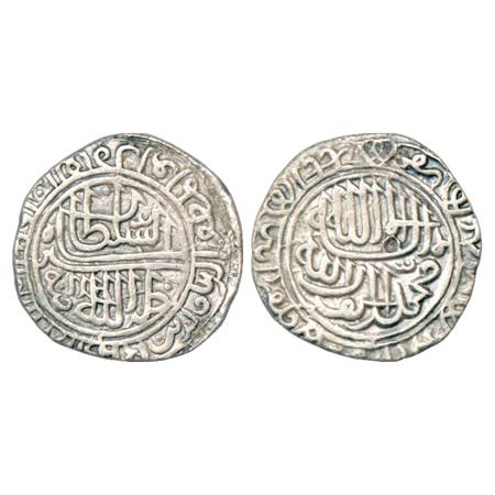 Sultans of Delhi, Suris, Sher Shah (1538-1545 AD), Silver Rupee, Qila'a Raisen Mint, AH 95