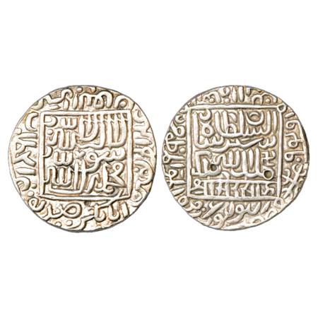 Sultans of Delhi, Suris, Sher Shah (1538-1545 AD), Silver Rupee, Rasulpur 'urf Patna Mint,