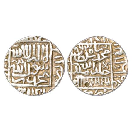 Sultans of Delhi, Suris, Muhammad Adil Shah (1552-1556 AD), Silver Rupee, Kalpi Mint, AH 9