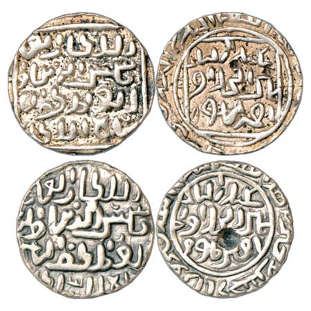 Sultans of Bengal, Shams al-Din Ilyas Shah (1342-1357 AD), Silver Tanka (2), al-Balad Firu