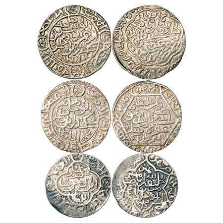 Sultans of Bengal, Sikandar Bin-Ilyas Shah (1357-1389 AD), Silver Tanka (3), Baldat al-Mah
