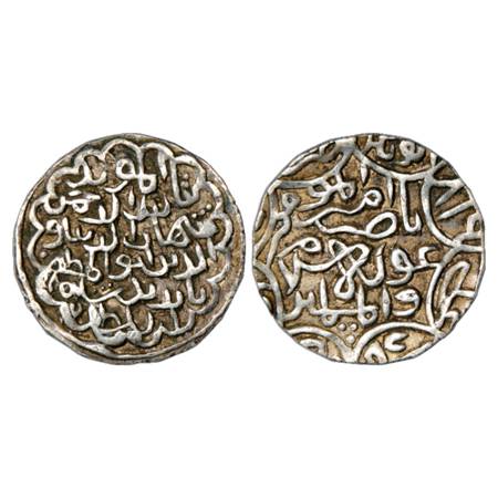 Sultans of Bengal, Shihab al-Din Bayazid Shah (1412-1414 AD), Silver Tanka, Firuzabad Mint