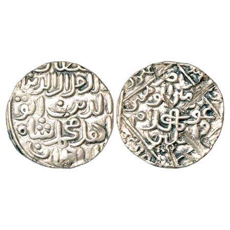Sultans of Bengal, Jalal al-Din Muhammad Shah (1st reign, 1415-1416 AD), Silver Tanka, Lak