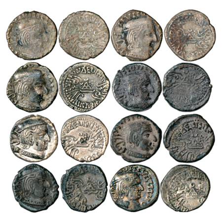 Western Kshatrapas, Vijayasena s/o Damsena (238-239 AD), Kardamaka Family, Silver Drachma 