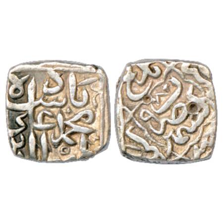 Sultans of Kashmir, Muhammad Ali Shah (1570-1579 AD), Silver Sasnu, Kashmir Mint, AH 980, 