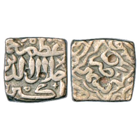 Sultans of Kashmir, Mughal Emperor Akbar, Silver Sasnu, Kashmir Mint, struck during the re
